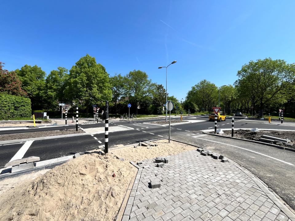Foto kruispunt Maasweg/IJsselweg