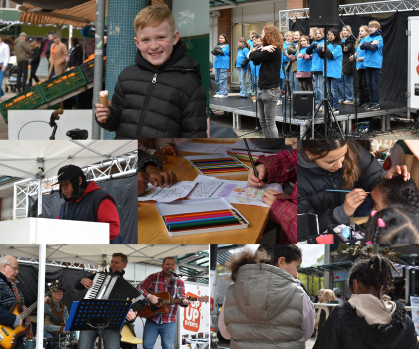 Fotocollage Buurtfestival Kersenboogerd 2024