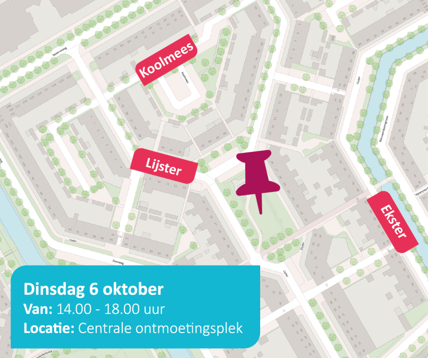 Kaart LEK participatie locatie datum